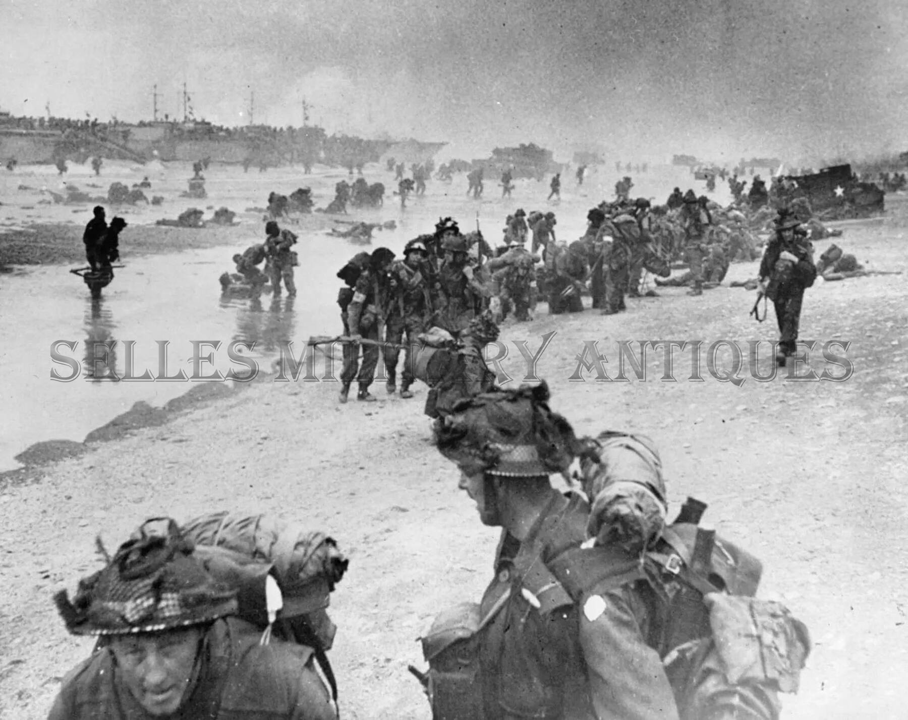 assault-troops-Sword-Beach-D-Day-June-6-1944