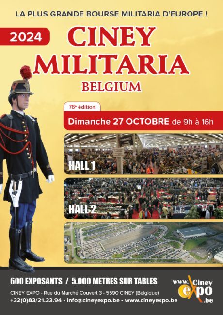 Ciney militaria expo oktober 2024